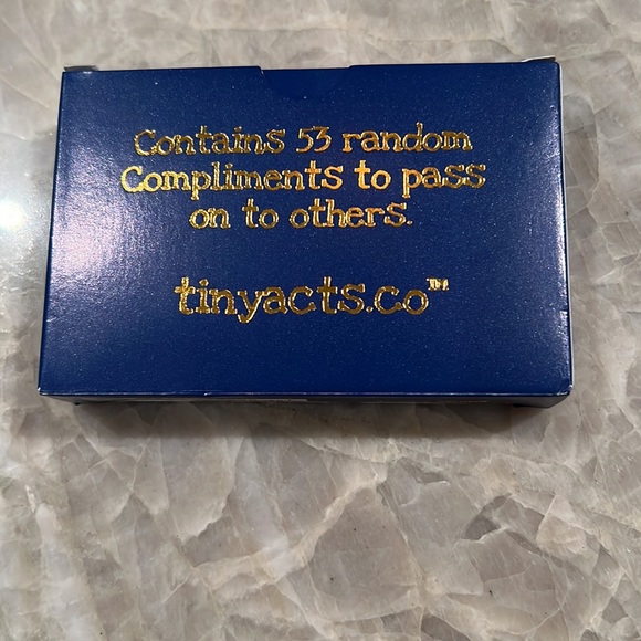 Tiny Acts of Kindness Compliments Cards, NWOT - Picture 2 of 4